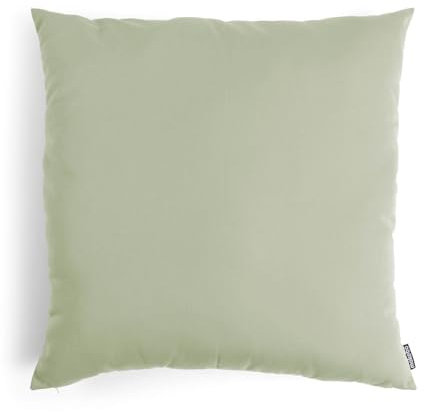 mokebo® XXL Outdoorkissen 'Die Wolke 7', (80x80 cm) Terrassendeko, Sofakissen oder Jumbokissen für Balkon, Terasse oder Garten, Dekokissen aus feinem Outdoorstoff in Lindgrün