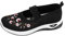 Sommerschuhe breite füße Damen Sommerschuhe Damen Sneakers Slip On Orthopädische Sportschuhe Mesh rutschfest Krankenschwester Weichen Sohlen Diabetiker Schuhe Warehouse-Deals Schwarz 37