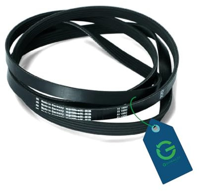 G GRIMALDI Cinghia Poly-V 1880 J5 compatibile con lavatrici Miele codice 11114230 5689130 8X630 K450209-13 trasmissione motore tamburo carica frontale ricambio in gomma tecnica