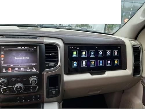 ASVEGE 14.6 Co Pilot Bildschirm für Dodge Ram 1500 2500 3500 2013-2018 Android Upgrade Passagier Unterhaltung Haupteinheit Auto Auto Stereo GPS Multimedia Player Navigation 4+64GB