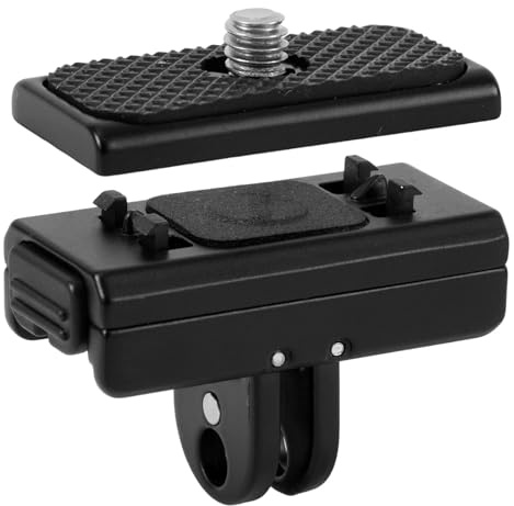 Penitue Magnetic Quick Release Mount for Insta 360 ONE/X2/X3/ACE/ACE PRO, Quick Release Adapter Tripod Mount Vlogging Accessories Action Camera Gear