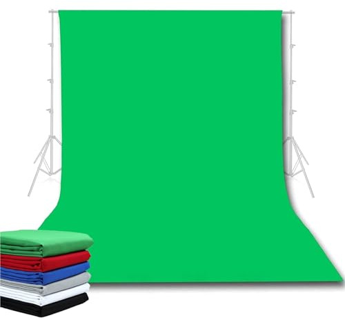 Fotohintergrund Fotografie-Hintergrundtuch-Bildschirmhintergründe for Fotostudio-Video-Einfarbiger Stoff-Hintergrund-Party-Vorhang(Black,300x400cm)