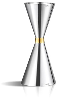 Misurino per cocktail a due estremità, in acciaio inox 304, con marcature di misurazione,60/90ML