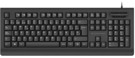 Tastiera USB Conceptronic KAYNE01IT con lettore di smart card ID, layout italiano