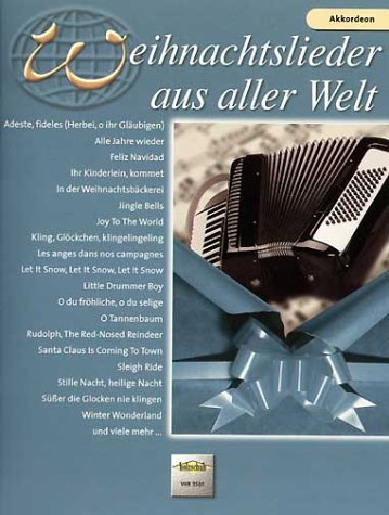Holzschuh Verlag Akkordeon - Weihnachtslieder aus Aller Welt