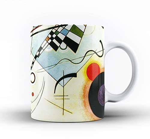 Studio RB Classic Art Collection Ceramic Mug. 10. Composition VIII by Candinsky