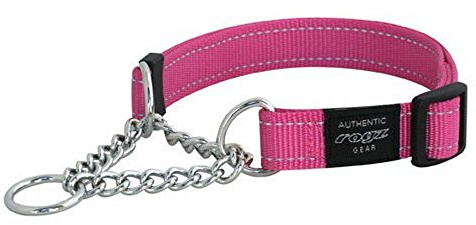 Rogz for dogs Lumberjack Choker voor Hond Roze 25 MMX43-73 cm