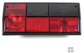 X-Parts 1195303380 Rückleuchte rot schwarz Scheibe Schlussleuchte Rücklicht RECHTS für Bus T3 T2