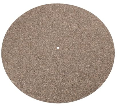 Be In Your Mind 295MM Korkmatte Plattenspielermatte Plattenspieler Anti-Rutsch-Matte Kork Plattenspielermatte Schallplattenunterlage Vinyl-Schallplattenmatte für Plattenspieler LP-Schallplatten