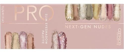 Catrice Pro Next-Gen Nudes Slim Eyeshadow Palette, Makeup Lidschatten Palette, hochpigmentiert, Nr. 10 Courage is Beauty