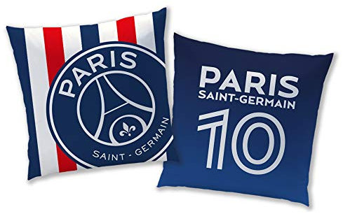 Unbekannt PSG RAYURES DEKOKISSEN 40X40 cm, Blau, 1 Stück (1er Pack)