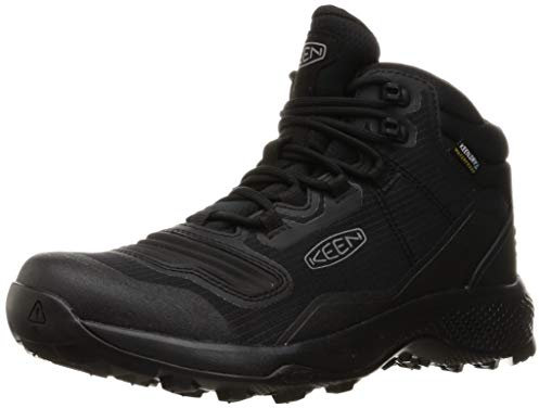 KEEN Herren Tempo Flex Mid Wp-m Wanderstiefel, 3 x Schwarz, 40 EU