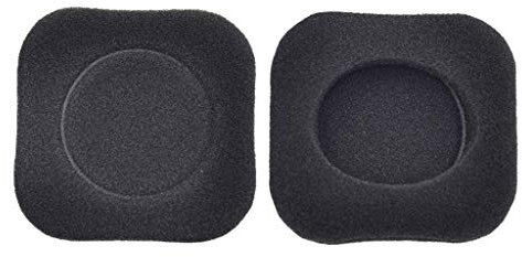 KERDEJAR Ear Pads,2PCS Black Replacement Soft Foam Earpads Ear Cover Cushions for Logitech H150 H130 H250 H151 Wireless Headphones Headset Black