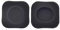 KERDEJAR Ear Pads,2PCS Black Replacement Soft Foam Earpads Ear Cover Cushions for Logitech H150 H130 H250 H151 Wireless Headphones Headset Black