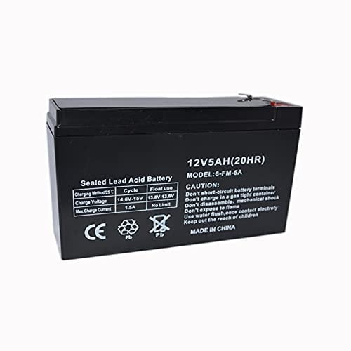 12V 5.0AH Battery Sealed Storage Batteries Lead Acid Rechargeable for Security and Protection System