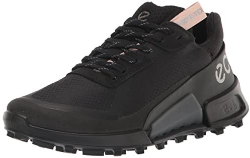 ECCO Damen Biom 2.1 X CTRY W Low GTX Running Shoe, Black/Dark Shadow, 38 EU