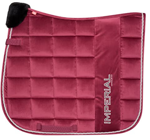 Imperial Riding Tapis de Selle Flower Power - Rose foncé - Dressage Cheval