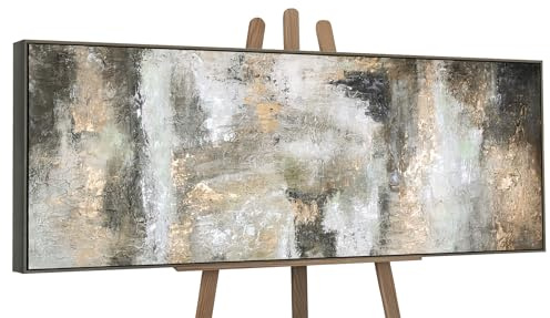 YS-Art Abstrakt Acrylbild auf Leinwand Schwerelosigkeit II handgemalt