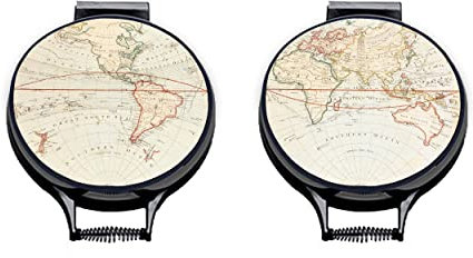 Atlas Circular Hob Covers from Mustard and Gray