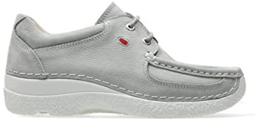 Wolky Comfort Schnürschuhe Roll Shoe - 11206 Nubuk hellgrau - 40