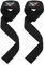 BEAST RAGE - straps palestra Cinghie per sollevamento pesi Imbottite, Supporto per i polsi, Cinghie per Fitness e Palestra, con presa flessibile gel Fasce Polsi Accessori Powerlifting (Nero)