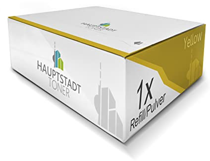 HAUPTSTADT TONER 1x Hauptstadttoner Nachfüllpulver kompatibel für Konica Minolta 1690 mf, 1690mf ersetzt A0V306H Gelb