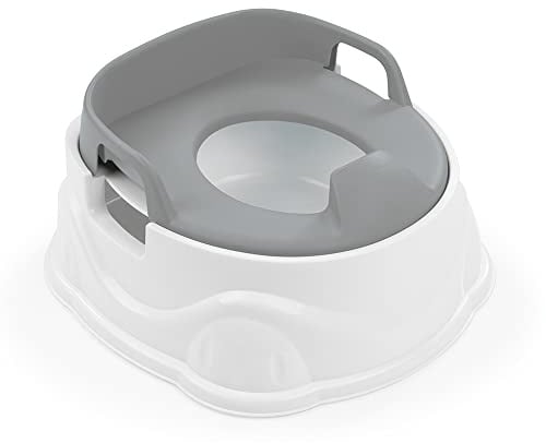 Dolu Filled Potty/Adapter/Step Grey (7181)
