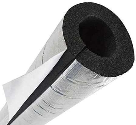 Aislamiento De Tubería De Espuma 22-110mm Tubo De Aislamiento Flexible, Aislamiento De Tuberías De Agua para Exteriores Protección contra Congelamiento De Tuberías De Agua