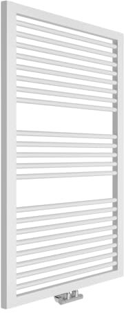 Designheizkörper Rimini Weiß 122,8 x 60 cm BadHeizkörper Handtuchtrockner Bad-Heizkörper Handtuchheizkörper Handtuchwärmer