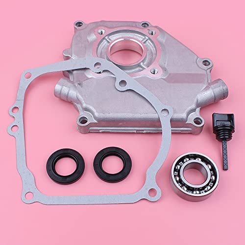 Crankcase Cover Gasket Fit For GX160 GX200 GX 160 200 5.5HP 6.5HP Crank Bearing Oil Seal Dipstick Lawn Mower Engine Part Replacement of accessories