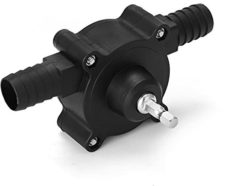 Bohrmaschinenpumpe Hancaner Bohrpumpe Selbstansaugende Ölflüssigkeit Wassertransferpumpe Not-Bilgenpumpe Bewässerung der Aquariumpumpe