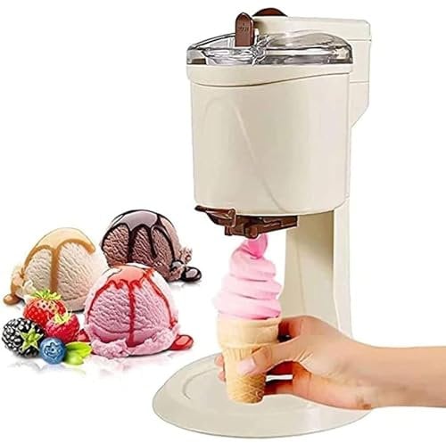 RayGenius Homemaker Ice Cream Machine Soft Maker Automatic, 1000ml Household Ice Cream Making Machine for DIY Kitchen Fast - Enjoy Homemade Treats!
