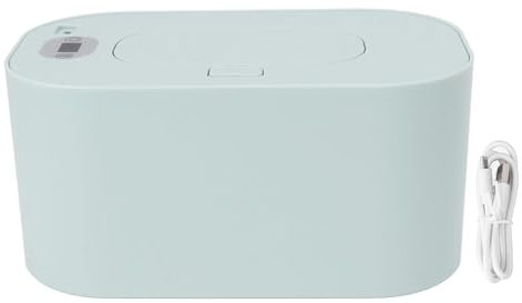 Baby Wipe Warmer,Wet Wipe Warmer,Constant Temperature Portable Wipe Heater Temperature Adjustment Warm Keeper Dispenser (Green)