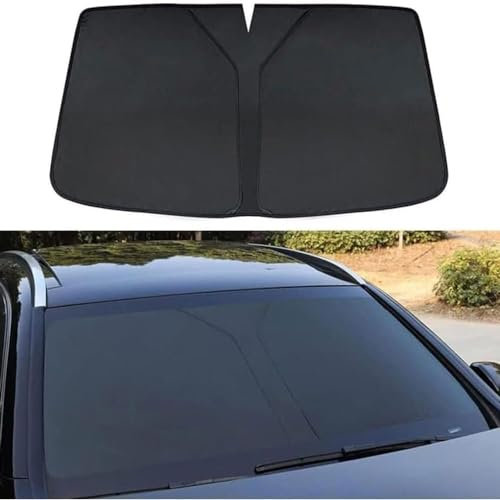 ZXFENG Auto Windschutzscheiben-Sonnenschutz für VW Touran 2016-2021,Faltbar Sonnenblende Auto Frontscheibenabdeckung UV-Schutz Sonnenblende