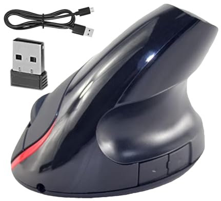 Souris Verticale Sans Fil, Souris Ergonomique, Souris Ergonomique Sans Fil Trust Verto, Souris Verticale Avec Micro-récepteur USB Stockable, Souris D'ordinateur À Capteur Stable De Haute Précision