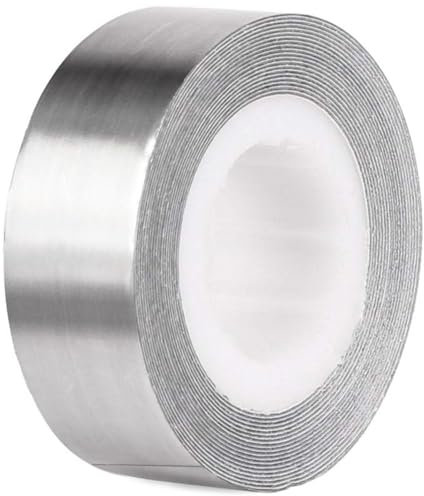 Ruqingg Lead Tape 1/2 x 100 Golf -Blei -Band, Golfgewichte, Hochdichte Pickleball Selbstklebstoff für das Fischen von Tennisschläger Badminton Paddel