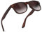 wearPro Sonnenbrille-Herren-Damen-Polarisiert-Rechteckig-Sonnenbrillen Unisex Retro Klassische Vintage Polarisierte Brille UV400 Schutz Classic Sunglasses Eckig für Fahren-Teefarbener