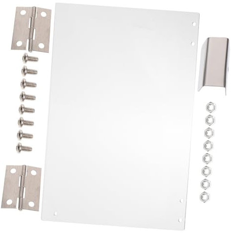 VICASKY Popcorn Machine Clear PVC Door Panel Replacement Thicken Design Lightweight Protector for Popcorn Machines Easy to Clean Practical Supply for Daily Use