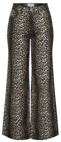 ONLY ONLMADISON HW Wide AOP Long PNT CS Black/Mountains
