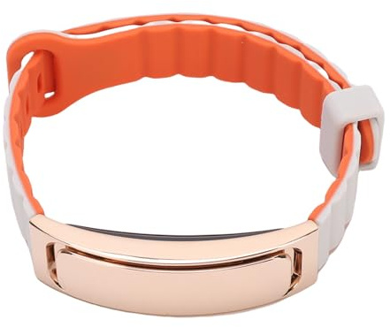 CHICIRIS Smart-Armband, Fitness-Tracker mit Schrittzähler, Schlafüberwachung, Mehrere Sportmodi, IP68 Wasserdicht, Selfie-Fernbedienung, für Damen, Herren, Android IOS (Goldorange)