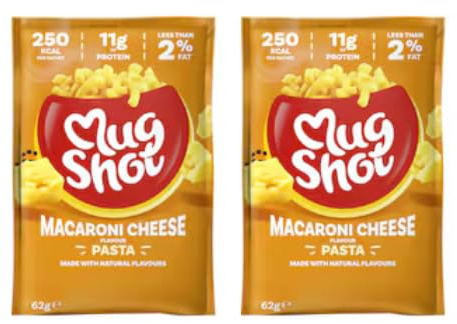 Mug Shot Macaroni Cheese Flavour Pasta, Pack of 2