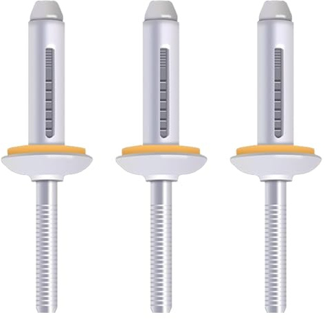 Rivetti Ciechi In Alluminio Con Flangia Grande, Pop Esplosivi Tripli In Da 5,2 Mm Multi Dimensione