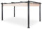 Blumfeldt Pergola Aluminium 3x4m, Pergola Terrasse, Tonnelle de Jardin avec Toit Rétractable, Kit Pergolas en Métal, Cadre en Aluminium, Protection UV, Pergola Alu avec Toit en Polyester Imperméable