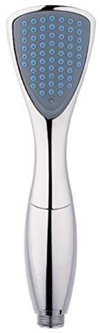 Design Handbrause/Duschbrause/Handdusche/Brause/Dusche/Brausekopf/Duschkopf/Stabbrause/modern/verchromt/silber/mit Antikalkdüsen/standart 1/2 Zoll Anschluss/Serie Venezia