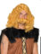 Karneval-Klamotten Wikinger Perücke und Schnurrbart Wikinger Viking Hellbraun Barbar Normann Gallier
