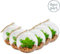 Nicola Spring Terrariums en Verre - pour Cactus/succulentes - à Suspendre/Poser sur Une Table - 120 mm - Lot de 6