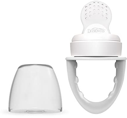Dr. Brown's Alimentador Antiahogo De Silicona Gris (4M)