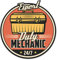 Retro Vintage Aufkleber -Finest Folia Sticker Old School Ace Kult Rockabilly (R148-2 Mechanic)