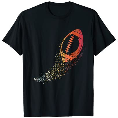 American Football USA Flagge America Football Geschenk T-Shirt