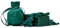 Soul Projekt Rounded Velvet Bags Emerald 7x10cm x10 Velvet Small Gift Bags, Jewellery Pouches, Drawstring Bag for Wedding Party Favours, Diwali Mini Bags, Velvet Pouch All Occasions